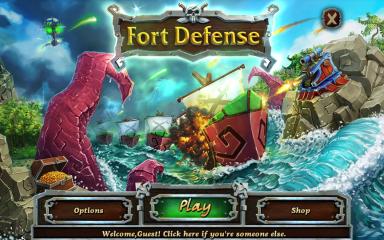 Fort Defense Title Screen